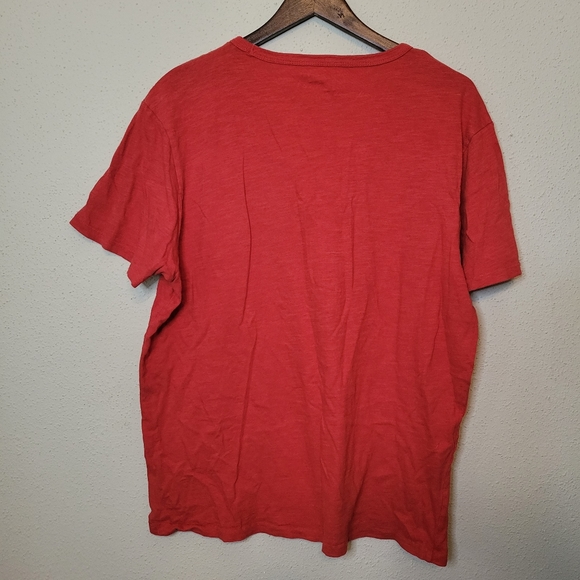 Fender x Lucky Brand Red Patriotic Guitar Pick Graphic Tee - Picture 3 of 5